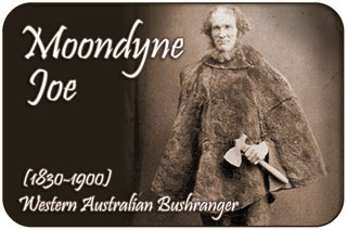 Moondyne Joe, WA Bushranger 1830 - 1900