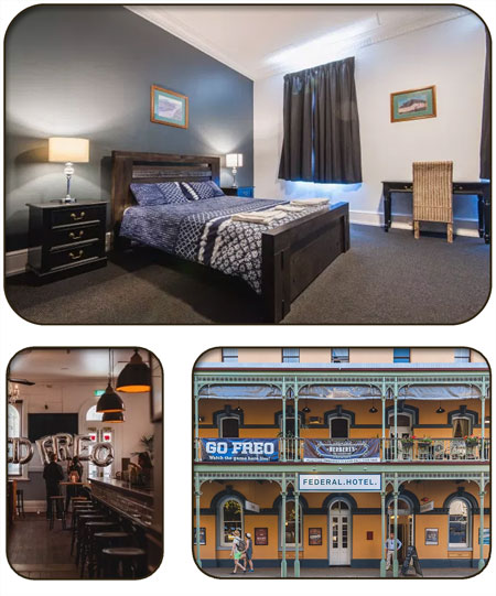 The Federal Hotel Fremantle Accommodation