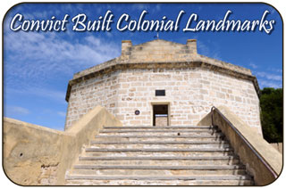 Convict Built Colonial Landmarks in Fremantle, Western Australia