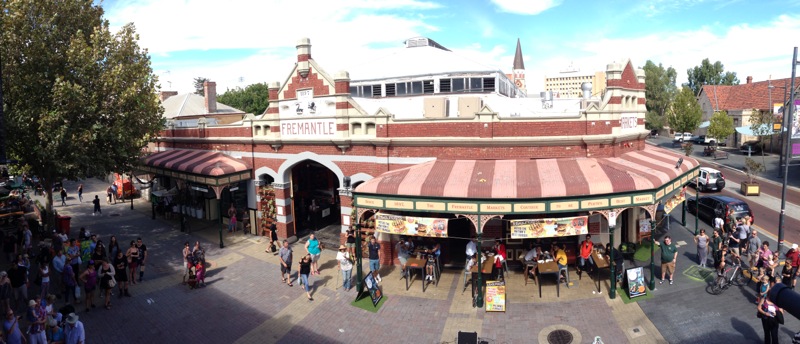 Fremantle Markets Panorama (by Vibodha)