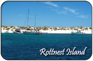 Rottnest Island from Fremantle, Western Australia