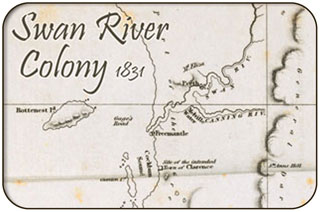 Swan River Colony Map