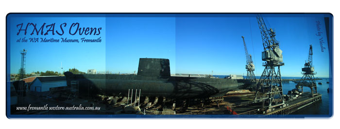 HMAS 'Ovens' Submarine at Fremantle - WA Maritime Museum