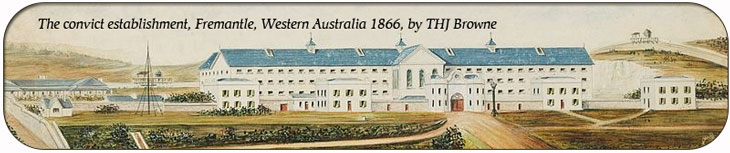 Convict Establishment Fremantle, WA 1866