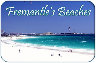 Fremantle Beaches, Beach Map of Fremantle