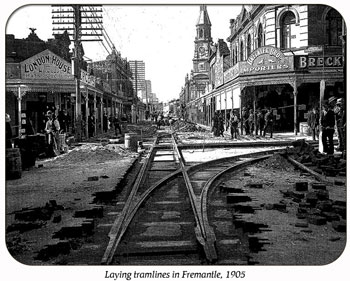 Fremantle Tram Lines